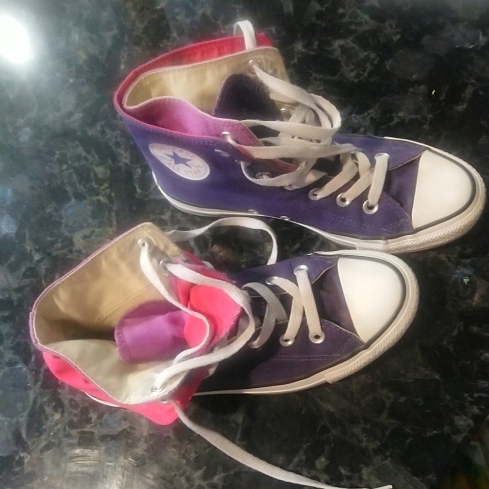 Converse two way sneakers